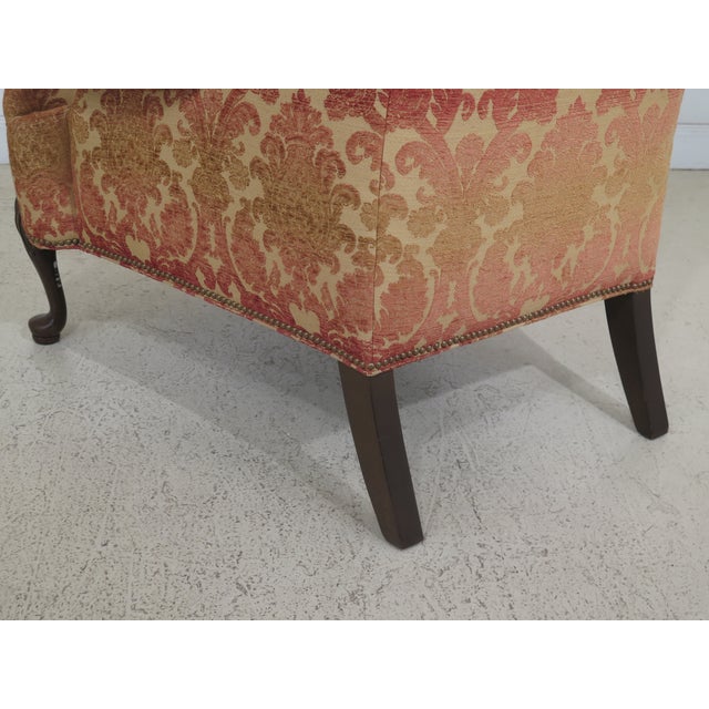 1990s Vintage Taylor King Wing Back Chair Chairish