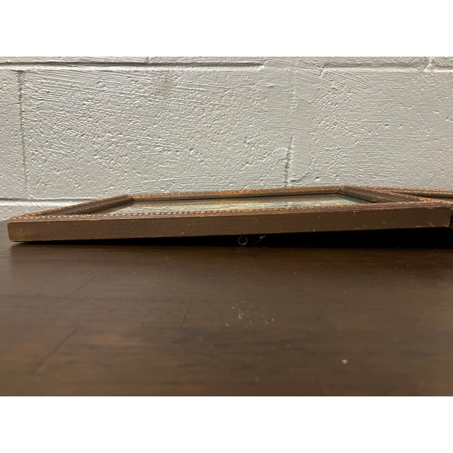 Pair of Rare Antique Religious Framed Prints of the Sacred Heart of Jesus and the Immaculate Heart of Mary For Sale - Image 13 of 18