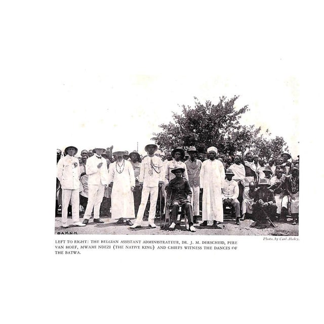 White Carl Akeley's Africa: The Account of the Akeley Eastman-Pomeroy African Hall Expedition of the American Museum of Natural History For Sale - Image 8 of 12