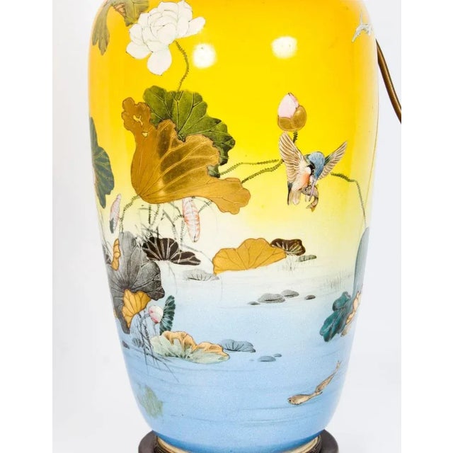 Antique Japanese Satsuma Taizan Vases, 1800s, Set of 2 For Sale - Image 9 of 18