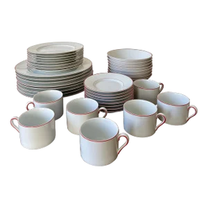 1980s Fitz and Floyd Holiday Classic Dinnerware Service- 39 Pieces