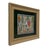 Schumacher Schumacher “Desna Embroidery” Mounted Textile in Nude Lacquered Gallery Frame For Sale - Image 4 of 4