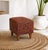 Vintage Animalier Poufs with Wood Legs, 1970s, Set of 4, in Flawless conditions. Designed 1970 to 1979