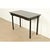 Mid-Century Modern John Widdicomb Mid-Century Modern Hollywood Regency Black Lacquer and Brass Console Table, Newly Refinished For Sale - Image 3 of 9