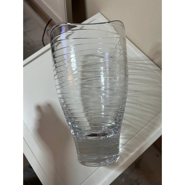 2000s Crystal Villeroy & Boch Vase For Sale In West Palm - Image 6 of 11