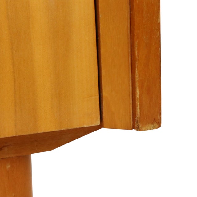 Vintage Rockabilly Nightstands in Light Wood, 1970s, Set of 2 For Sale - Image 16 of 18