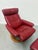 Set of Mayfair Bordeaux Chair with Ottoman from Stressless For Sale - Image 8 of 9