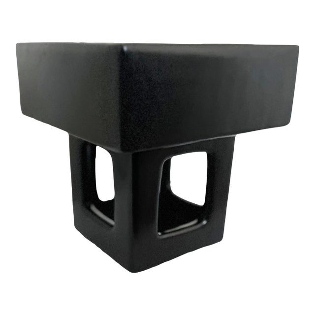 Mid-Century Square Footed Bowl, Japan 1950s For Sale