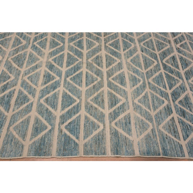 Contemporary Nazmiyal Collection Oversized Geometric Contemporary Rug For Sale - Image 3 of 9