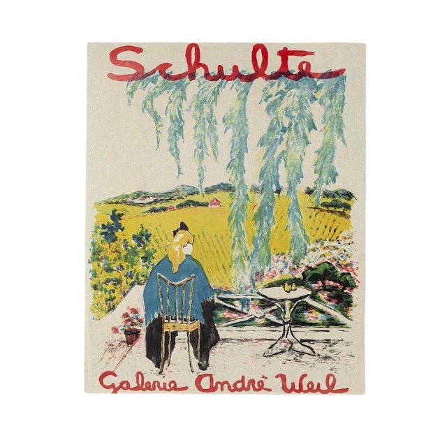 Unknown, Schulte Exhibition Poster, Offset Print, Late 20th Century For Sale