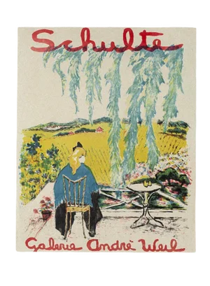 Unknown, Schulte Exhibition Poster, Offset Print, Late 20th Century