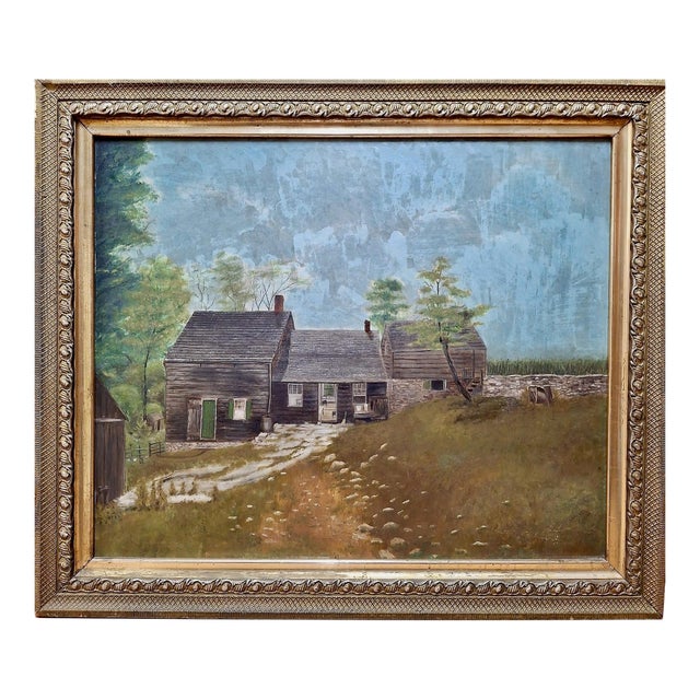 A Stone and Wood Cottage in 19th-Century Mamaroneck, New York For Sale