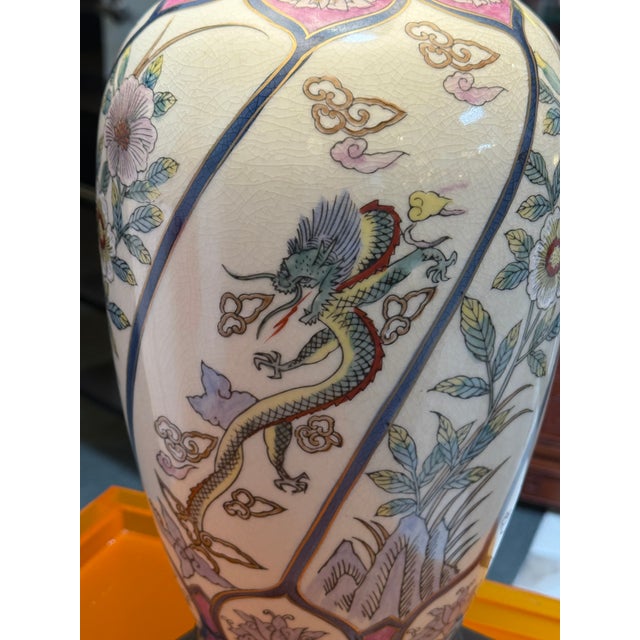 Ethan Allen Chinoiserie Table Lamp For Sale In San Francisco - Image 6 of 12