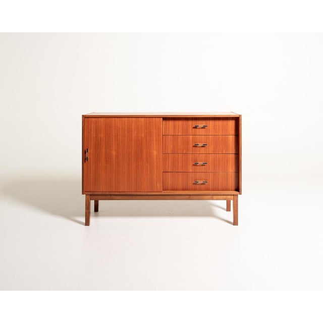 Vintage Scandinavian Teak Sideboard, 1950s For Sale - Image 11 of 11