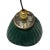 1930's Green Mercury Glass Industrial Pendant Light - 7 Available! For Sale - Image 4 of 9