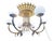 Regency Style Chandelier, 1950s, in Flawless conditions. Designed 1950 to 1959 Up to 250V (Europe/UK Standard).The wiring...