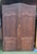 A fine pair of French antique oak carved doors. Each door features carved Stars at the base at the top ribbons of foliage...
