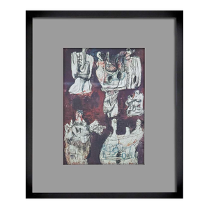 Henri Moore Lithograph Limited Edition ~Reclining Figures Study ~ Rare Find