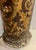 1840 Antique Ornate French Wooden Pedestal Column With Gold Highlights For Sale - Image 10 of 12