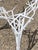 Metal Late 20th Century Modern White Iron Branch Sculptural "Crown of Thorns" Dining Table Desk Base For Sale - Image 7 of 12
