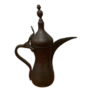 19th Century Collectible Arabian Middle Eastern Dallhah Moorish Coffee Pot