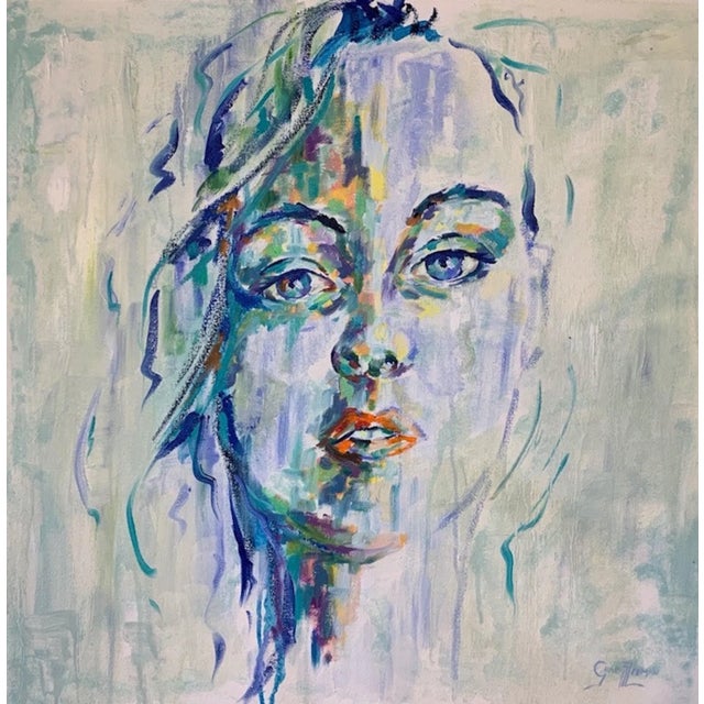 G. T. Zeeman, She Learned to Value Herself, 2021, Oil on Canvas, in Flawless conditions. This piece is attributed to the...