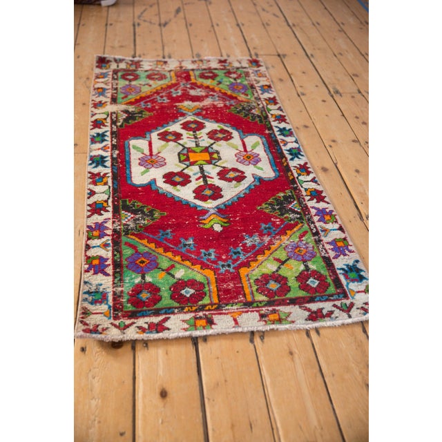 Old New House Vintage Oushak Rug Runner - 2'6" x 5'2" For Sale - Image 4 of 9
