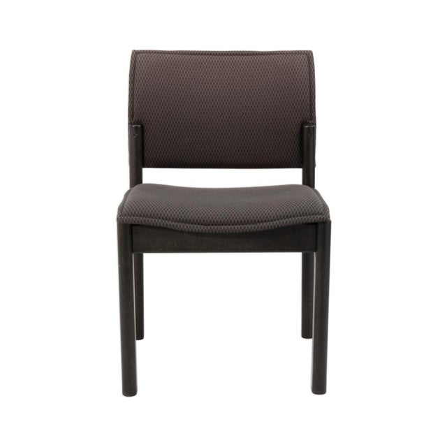 Modern Kusch & Co Set of 8 Upholstered Dining Side Chairs For Sale - Image 3 of 8