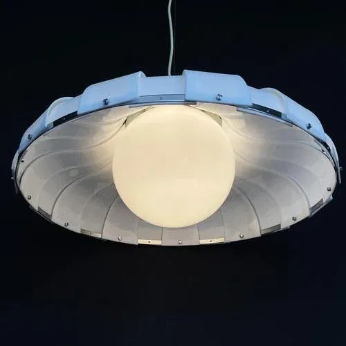 Large Hanging Lamp from Harvey Guzzini for Meblo, 1970s For Sale - Image 9 of 12