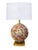 Modern Boho Chic Poppies Floral Table Lamp For Sale - Image 4 of 4