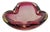 Pink and Yellow Murano Glass Ashtray, Italy, 1960s For Sale