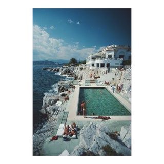 1970s "Eden Roc Pool" 40x60 C-Print by Slim Aarons For Sale