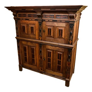 17th Century Renaissance Dutch Cabinet For Sale