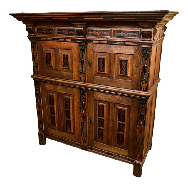 17th Century Renaissance Dutch Cabinet For Sale