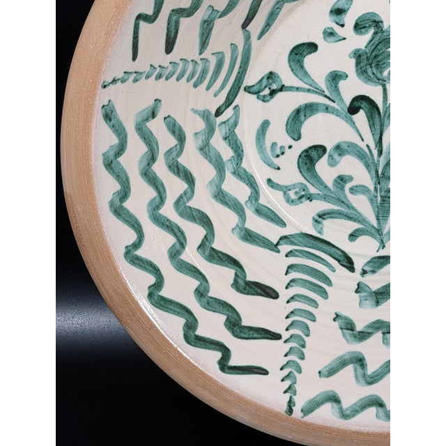 Large Spanish Fajalauza Lebrillo Bowl For Sale - Image 6 of 12