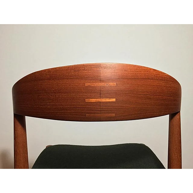 Knud Andersen Teak Dining Chairs by Knud Andersen for JCA Jensen, Set of 4 For Sale - Image 4 of 11