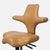 HÅG Design Studio Håg Capisco Saddle Chair - Tan Leather Ergonomic Office Chair For Sale - Image 4 of 8