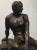 1970s Rayne Brutalist Nude Man Sculpture on Revolving Base For Sale - Image 9 of 11