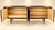 Vintage Art Deco Sideboard in Macassar Ebony Veneer and Brass, 1960s For Sale - Image 6 of 7