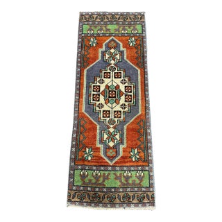 Turkish Yastik Rug 1'4" x 3'6" For Sale