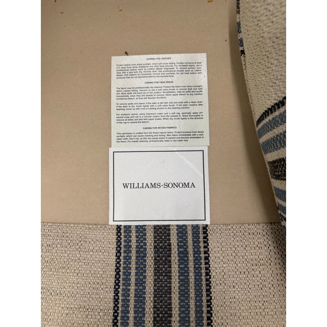 Williams Sonoma Chelsea Wingback Chair - Nailhead Trim, Retail $1500+, Priced to Sell For Sale - Image 9 of 9