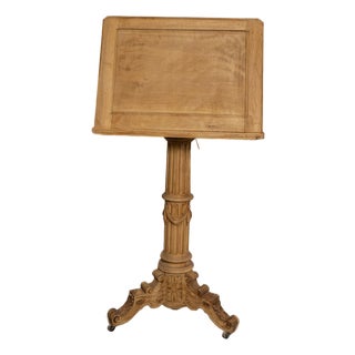 French Walnut Lectern/Reading Stand For Sale