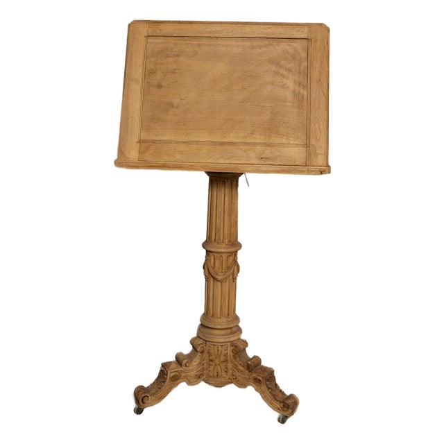 French Walnut Lectern/Reading Stand For Sale