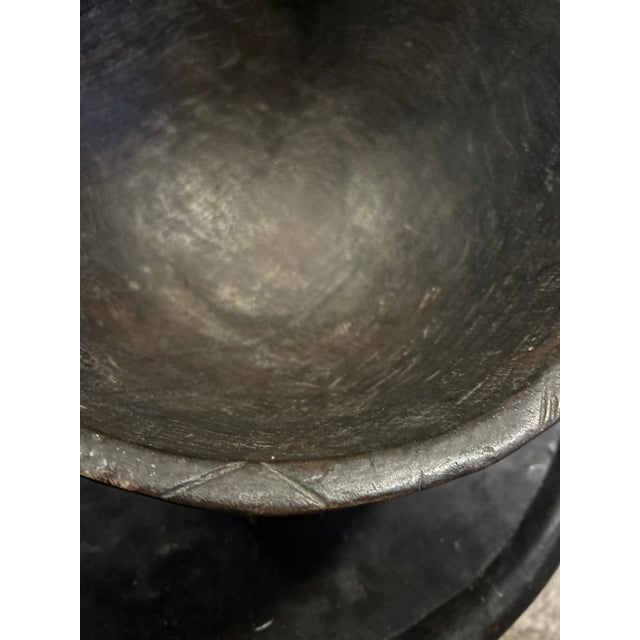 Vintage Tuareg Calabash Bowl, 2010s For Sale - Image 3 of 7