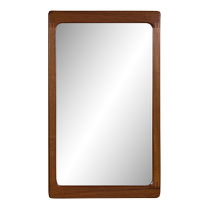 Pedersen and Hansen Teak Wall Mirror