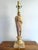 Art Deco Midcentury Banded Marble Art Deco Table Lamp, Rewired For Sale - Image 3 of 8