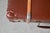 Vintage Travel Suitcase with Rigid Cardboard and Wooden Handles, 1940s For Sale - Image 6 of 11