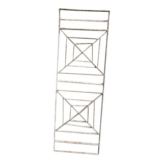 Antique Victorian Iron Garden Gate Element # 408 For Sale