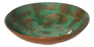Abstract Albissola Painted Pottery Bowl by Alf Gaudenzi, 1960