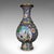 Pair of Vintage Baluster Form Vases, Oriental, Cloisonne, Posy Urn, Circa 1960 For Sale - Image 6 of 10